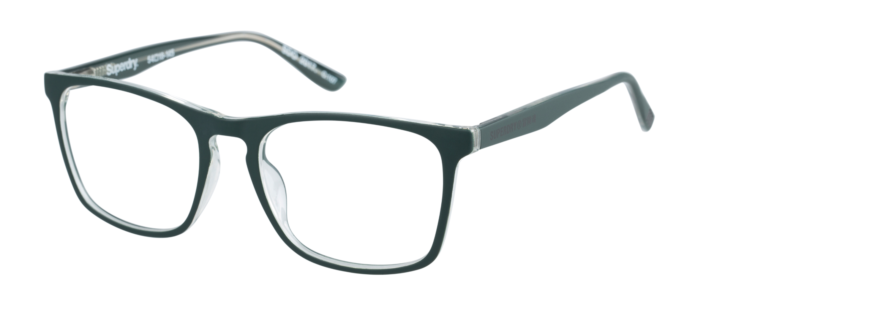 Superdry Superdry 993067-40 54-18 Superdry 993067 Herrenbrille in mattem Grau mit Vollranddesign und rechteckiger Form