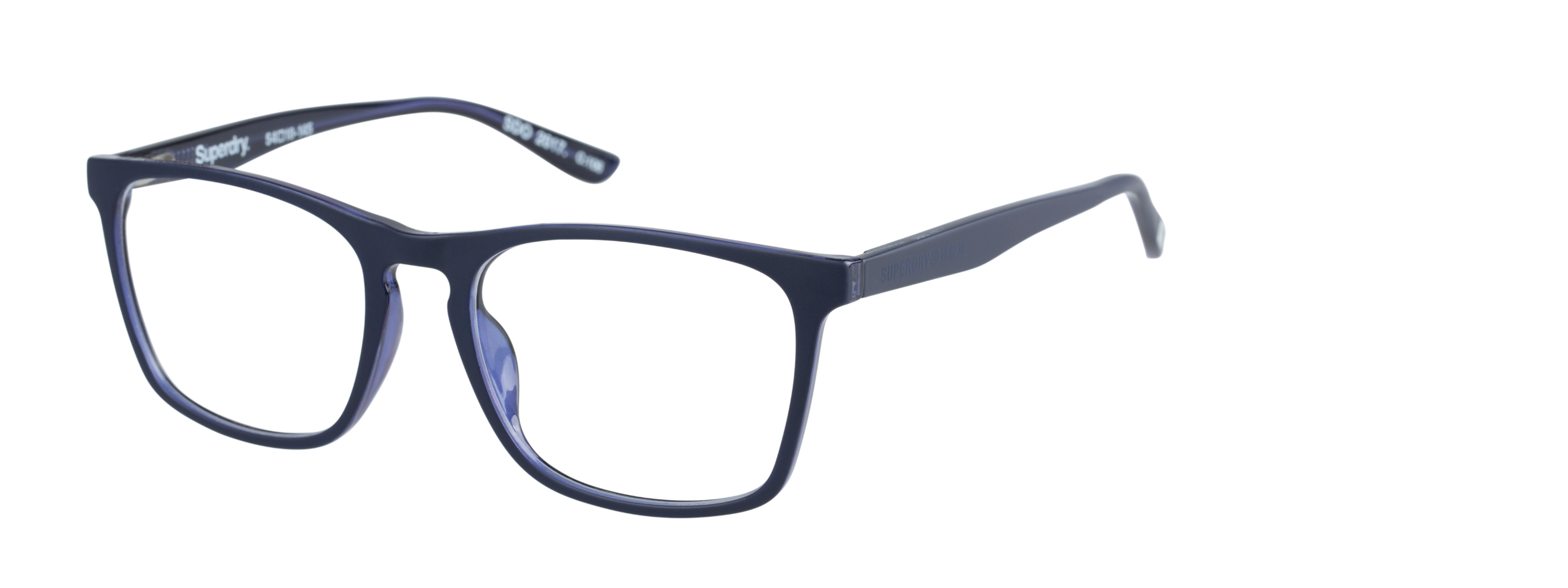 Superdry Superdry 993067-70 54-18 Superdry 993067 Herrenbrille in mattem Grau mit Vollranddesign und rechteckiger Form