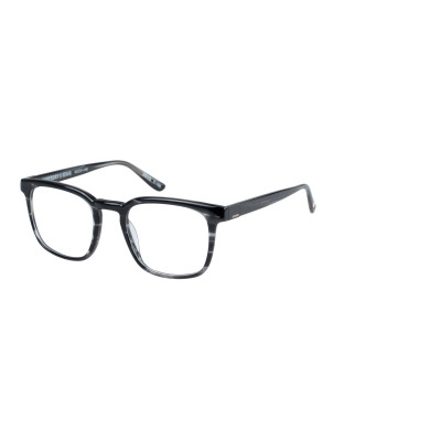 Superdry 993068 Herrenbrille in Horn-Fade-Design mit Vollrandgestell und 52 mm Glasbreite