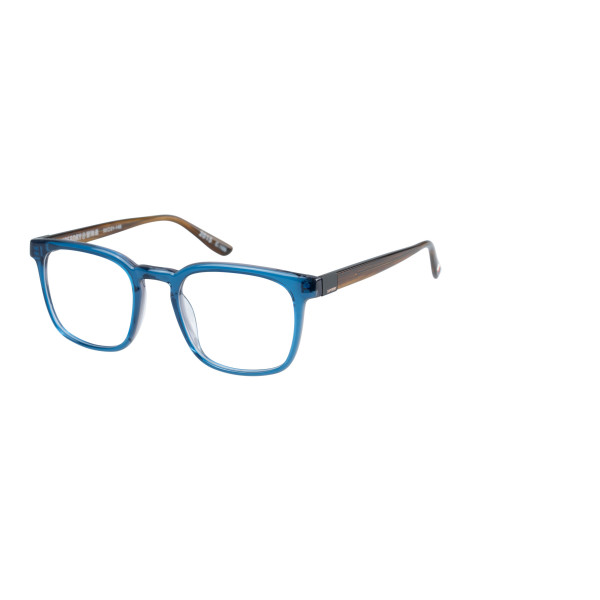 Superdry Superdry 993068-70 52-21 Superdry 993068 Herrenbrille in Horn-Fade-Design mit Vollrandgestell und 52 mm Glasbreite