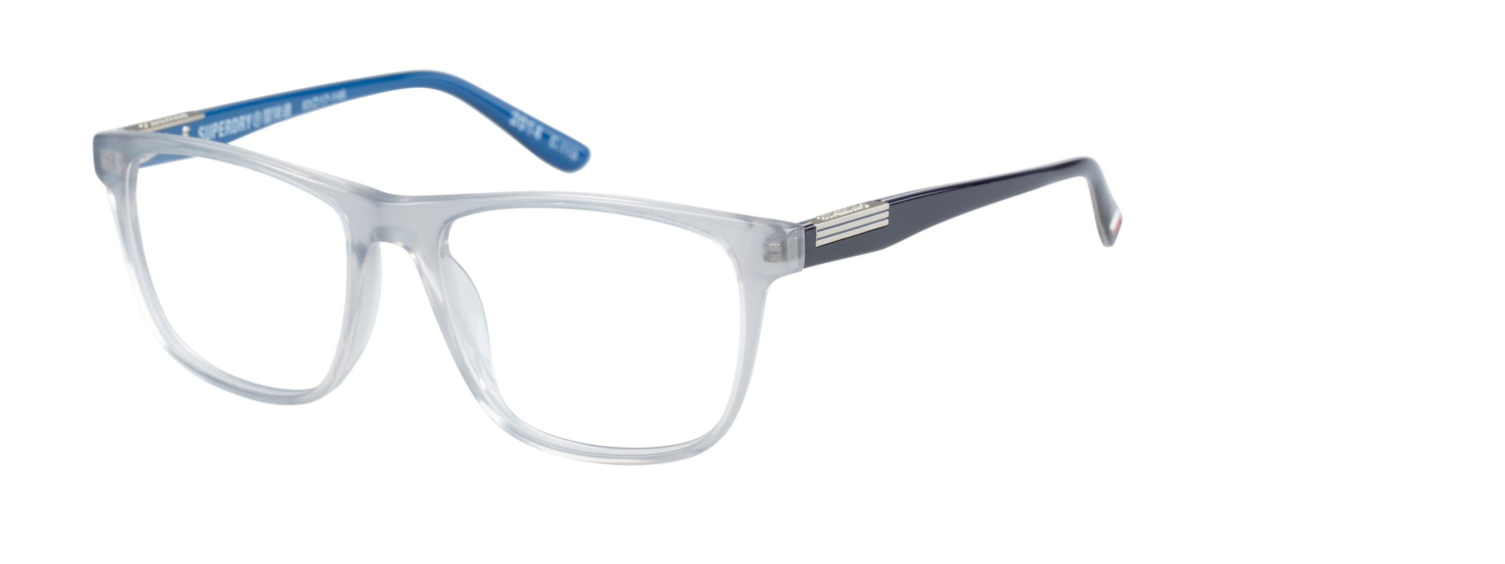 Superdry Superdry 993069-0053-17 Superdry 993069 Herrenbrille in mattem Grau mit Vollranddesign
