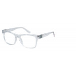 Superdry 993070 Herrenbrille in Crystal Clear mit quadratischem Vollrand-Design und 53 mm Glasbreite