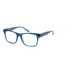 Superdry 993070 Herrenbrille in Crystal Clear mit quadratischem Vollrand-Design und 53 mm Glasbreite