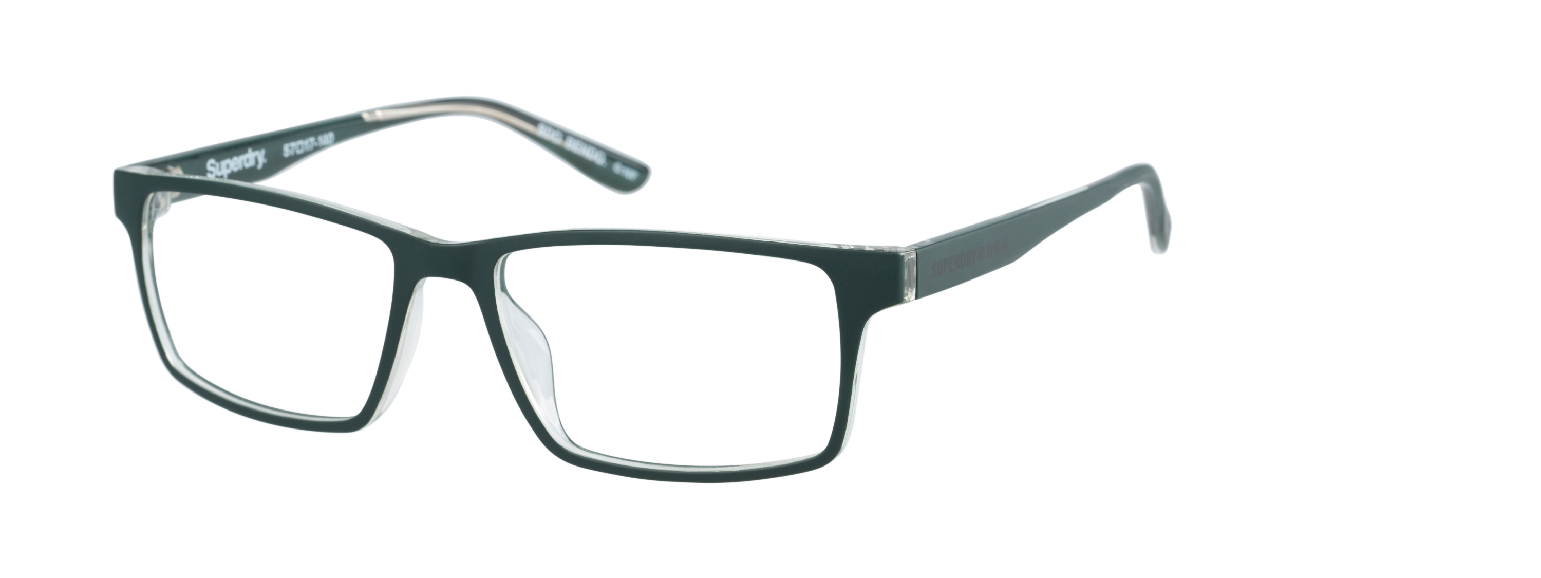 Superdry Superdry 993071-40 57-17 Superdry 993071 Herrenbrille grüne Kunststofffassung