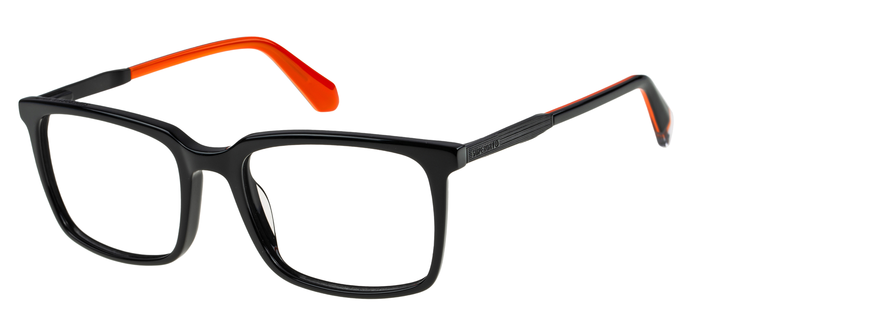 Superdry Superdry 993072-10 53-18 Superdry 993072 Herrenbrille in Blau Kristall mit eckigem Vollrand-Design