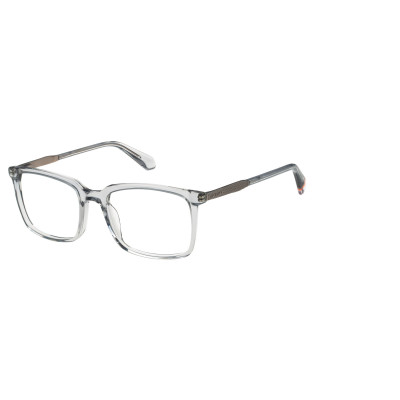 Superdry 993072 Herrenbrille in Blau Kristall mit eckigem Vollrand-Design