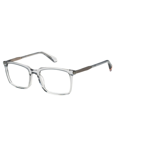 Superdry Superdry 993072-30 53-18 Superdry 993072 Herrenbrille in Blau Kristall mit eckigem Vollrand-Design