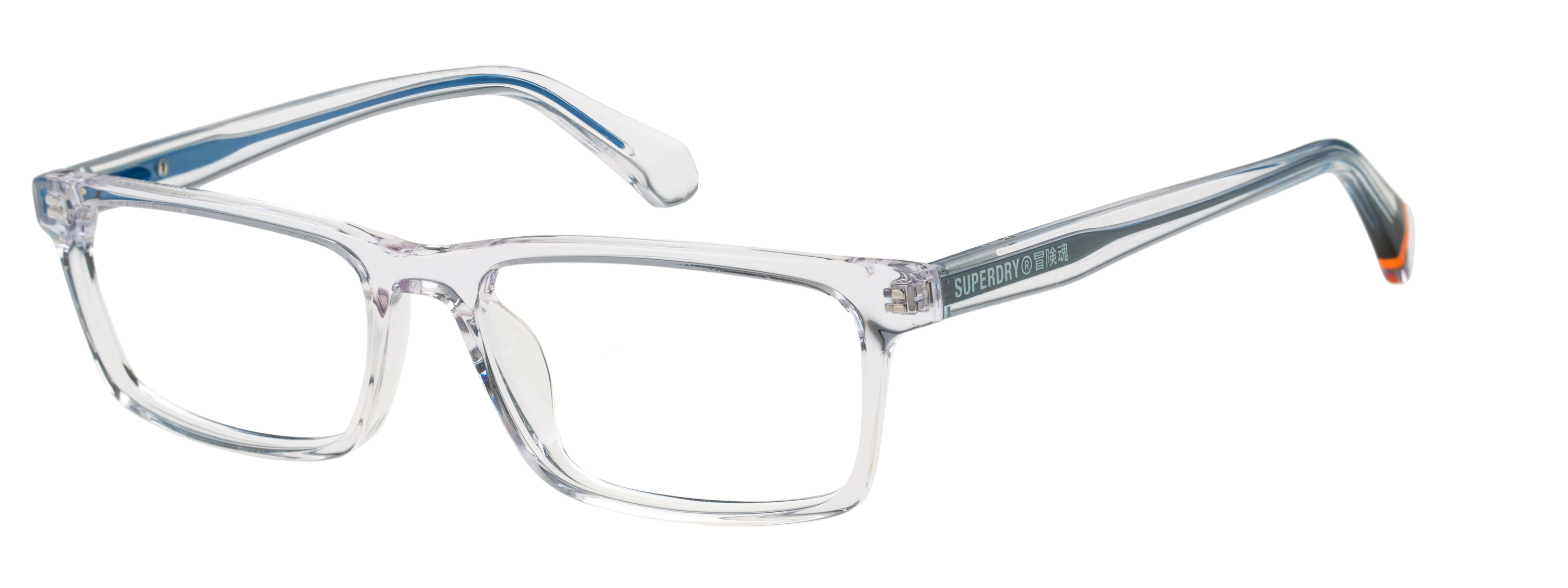 Superdry Superdry 993073-0053-16 Superdry 993073 Herrenbrille in Schwarz Matt mit 53 mm Glasbreite