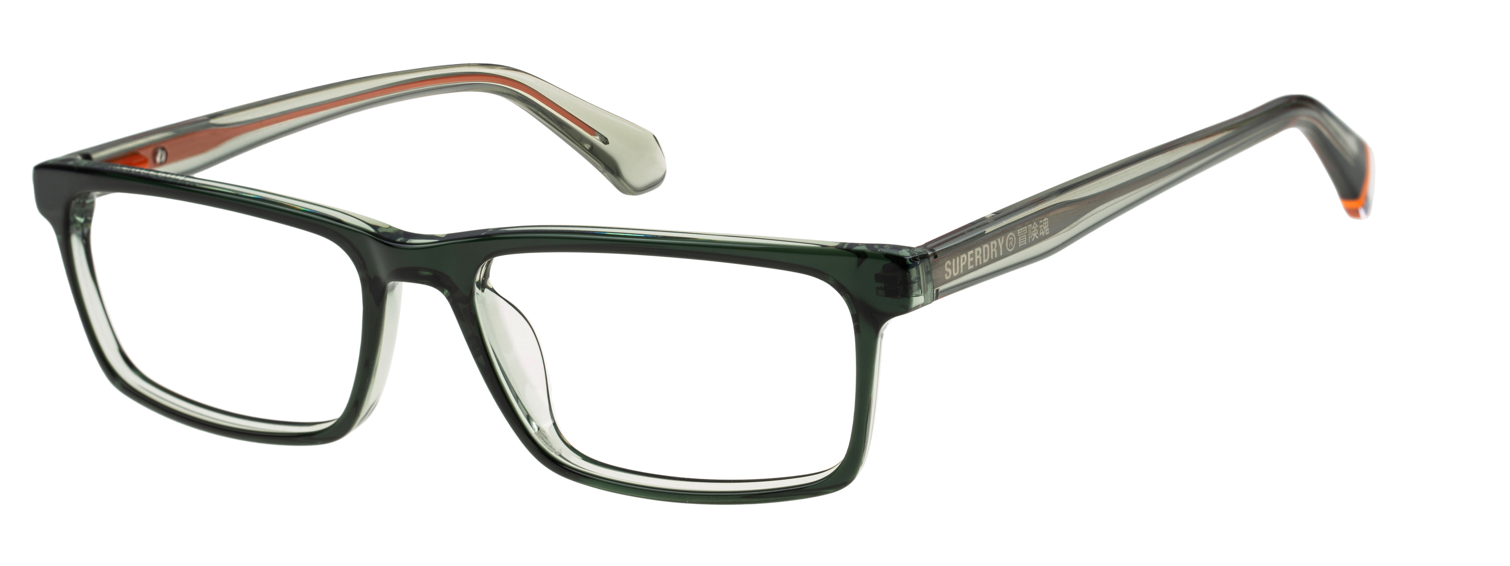 Superdry Superdry 993073-40 53-16 Superdry 993073 Herrenbrille in Schwarz Matt mit 53 mm Glasbreite