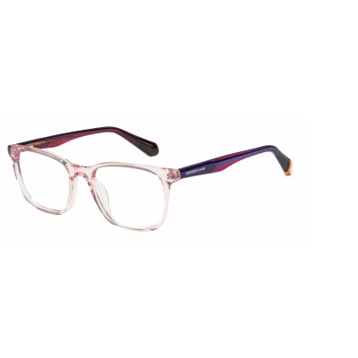Superdry 993075 Damenbrille in Fuchsia mit eckigem Vollrand-Design und 49 mm Glasbreite