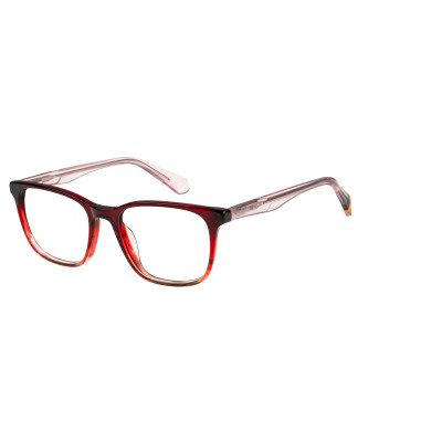 Superdry 993075 Damenbrille in Fuchsia mit eckigem Vollrand-Design und 49 mm Glasbreite
