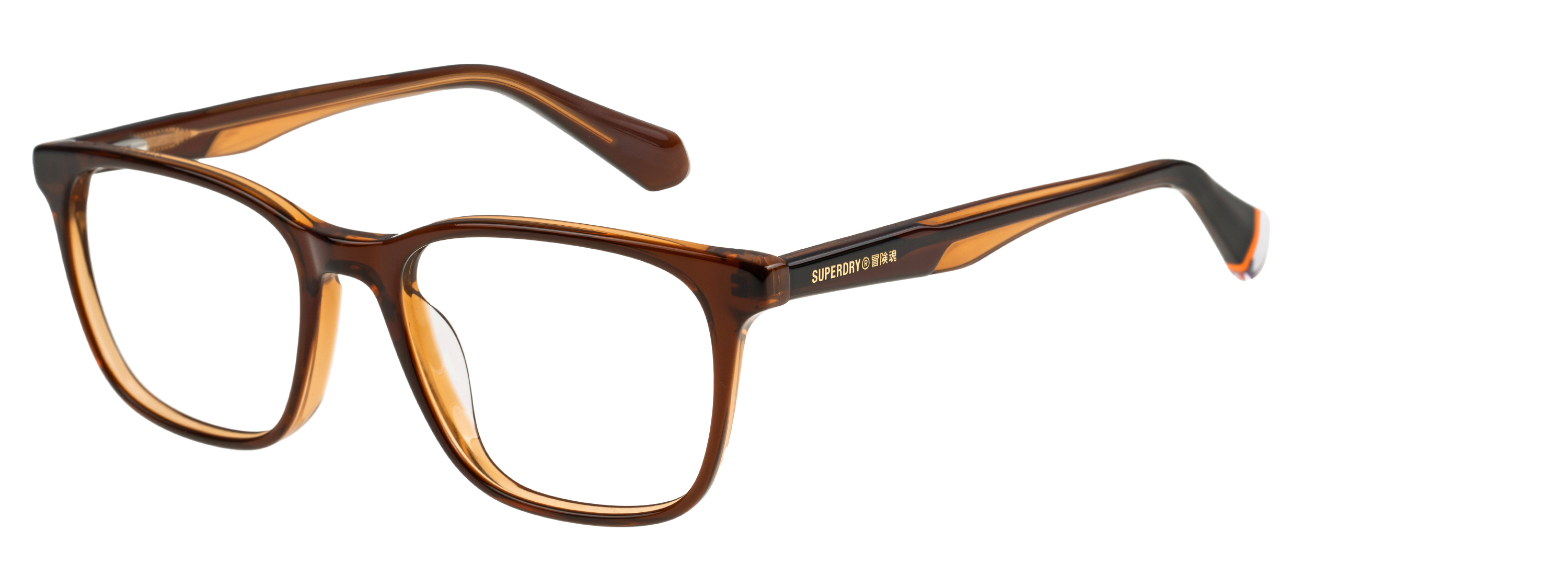 Superdry Superdry 993075-60 49-17 Superdry 993075 Damenbrille in Fuchsia mit eckigem Vollrand-Design und 49 mm Glasbreite