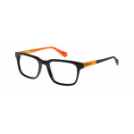 Superdry Herrenbrille SD 993078 in Schwarz mit rechteckigem Vollrand-Design und 52 mm Glasbreite