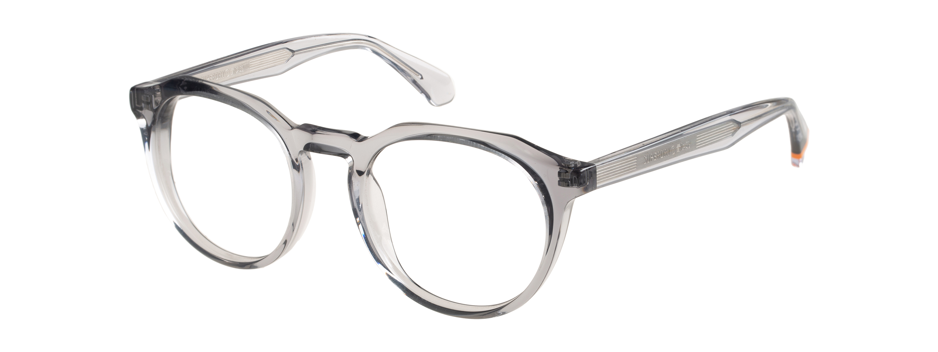 Superdry Superdry 993080-30 51-20 Superdry 993080 Unisexbrille in mattem Grau mit 51 mm Glasbreite und 145 mm Bügellänge