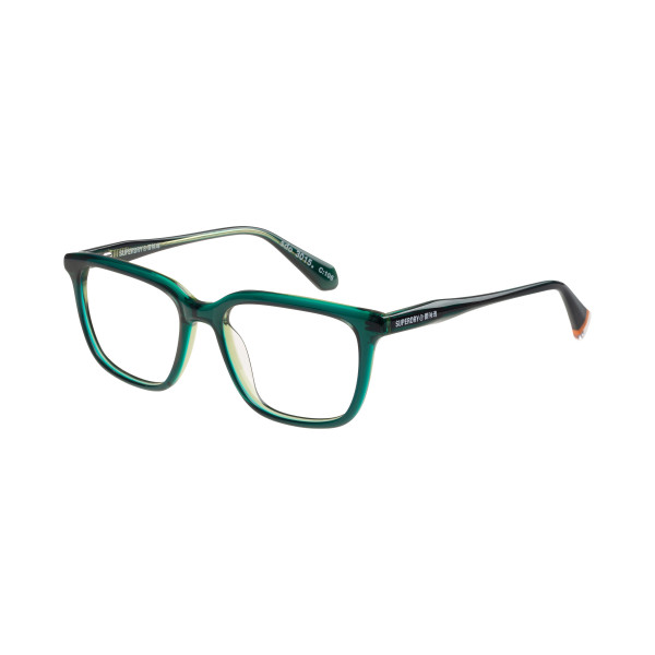 Superdry Superdry 993081-70 50-16 Superdry 993081 Damenbrille in kristallblau mit limettengrünen Akzenten