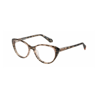 Superdry 993082 Damenbrille in Fuchsia mit eckigem Vollrand-Design und 48 mm Glasbreite
