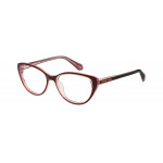 Superdry 993082 Damenbrille in Fuchsia mit eckigem Vollrand-Design und 48 mm Glasbreite