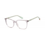 Superdry Damenbrille SD 993083 in Grau mit quadratischem Vollrand-Design und 51 mm Glasbreite