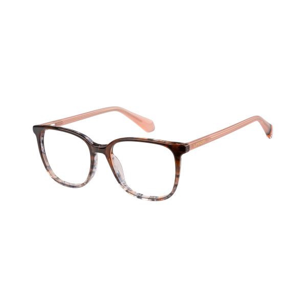 Superdry Superdry 993083-61 51-16 Superdry Damenbrille SD 993083 in Grau mit quadratischem Vollrand-Design und 51 mm Glasbreite