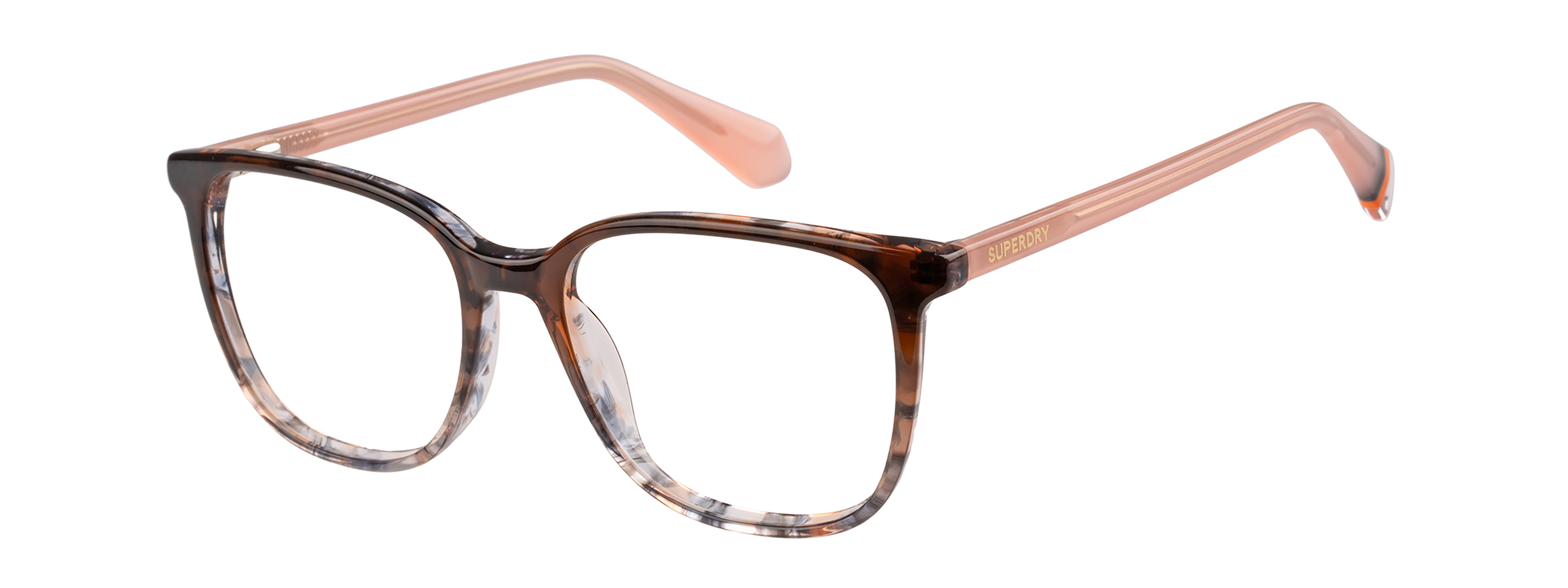 Superdry Superdry 993083-61 51-16 Superdry Damenbrille SD 993083 in Grau mit quadratischem Vollrand-Design und 51 mm Glasbreite