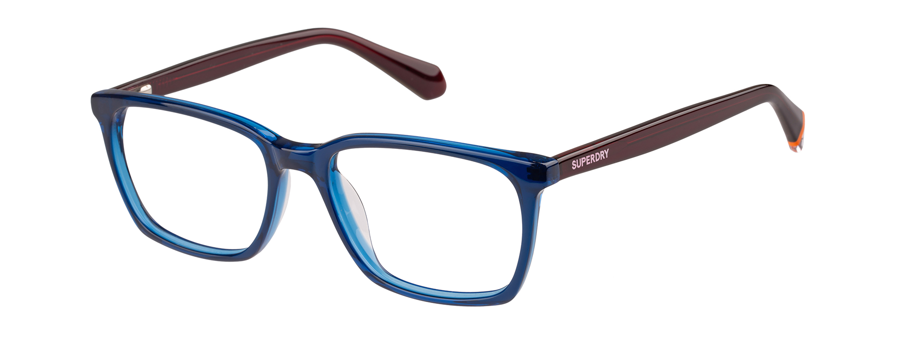 Superdry Superdry 993086-70 53-17 Superdry 993086 Herrenbrille in mattem Grau mit rechteckigem Kunststoffrahmen und 53 mm Glasbreite
