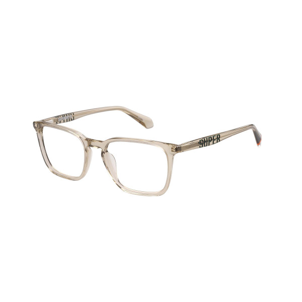 Superdry Superdry 993087-60 54-19 Superdry Herrenbrille SD 993087 in grünem Kristallrahmen mit quadratischer Form und Vollranddesign