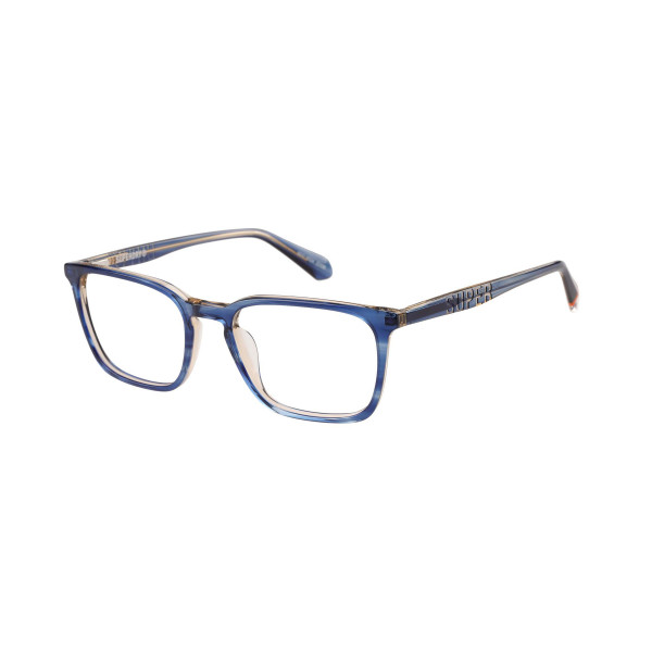 Superdry Superdry 993087-70 54-19 Superdry Herrenbrille SD 993087 in grünem Kristallrahmen mit quadratischer Form und Vollranddesign