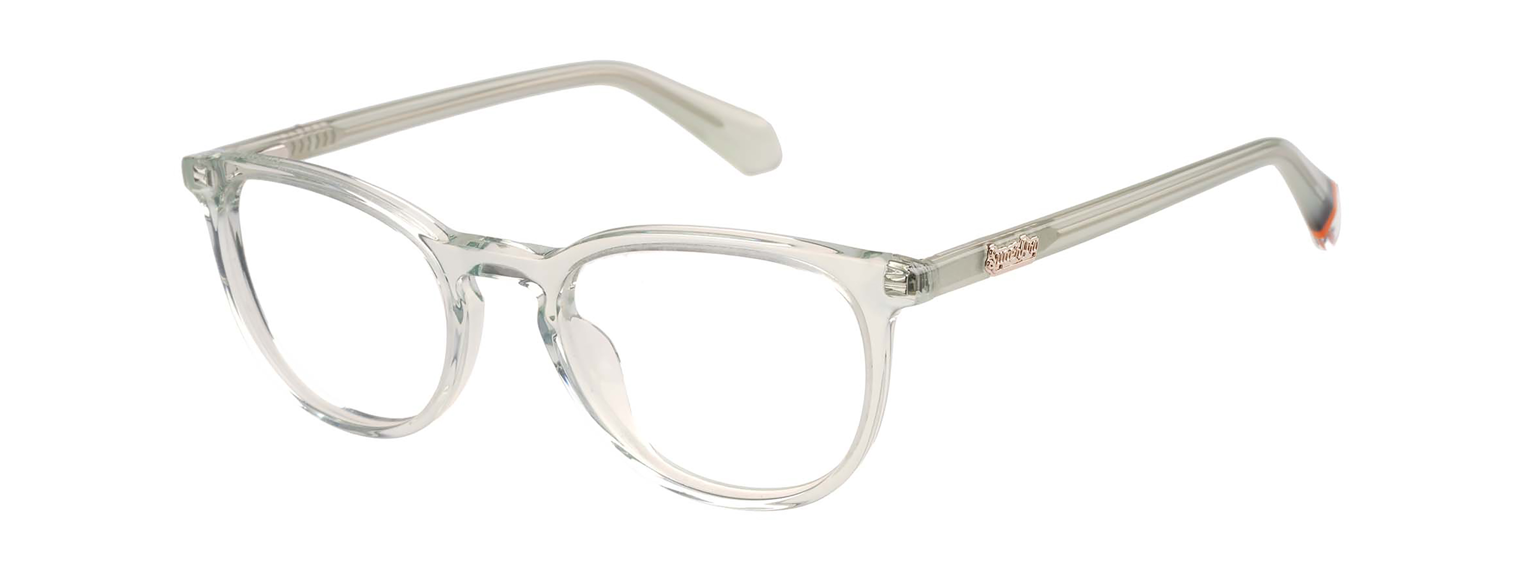 Superdry Superdry 993089-40 49-19 Superdry 993089 Damenbrille in Kristallblau mit limettengrünen Akzenten
