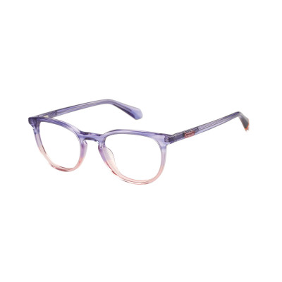 Superdry 993089 Damenbrille in Kristallblau mit limettengrünen Akzenten