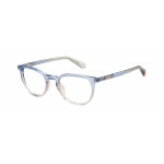 Superdry 993089 Damenbrille in Kristallblau mit limettengrünen Akzenten