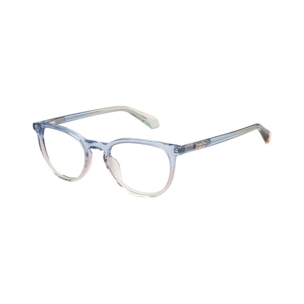 Superdry Superdry 993089-70 49-19 Superdry 993089 Damenbrille in Kristallblau mit limettengrünen Akzenten