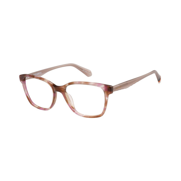 Superdry Superdry 993090-55 54-17 Superdry 993090 Damenbrille in Fuchsia mit Cat-Eye-Design und Kunststoffrahmen