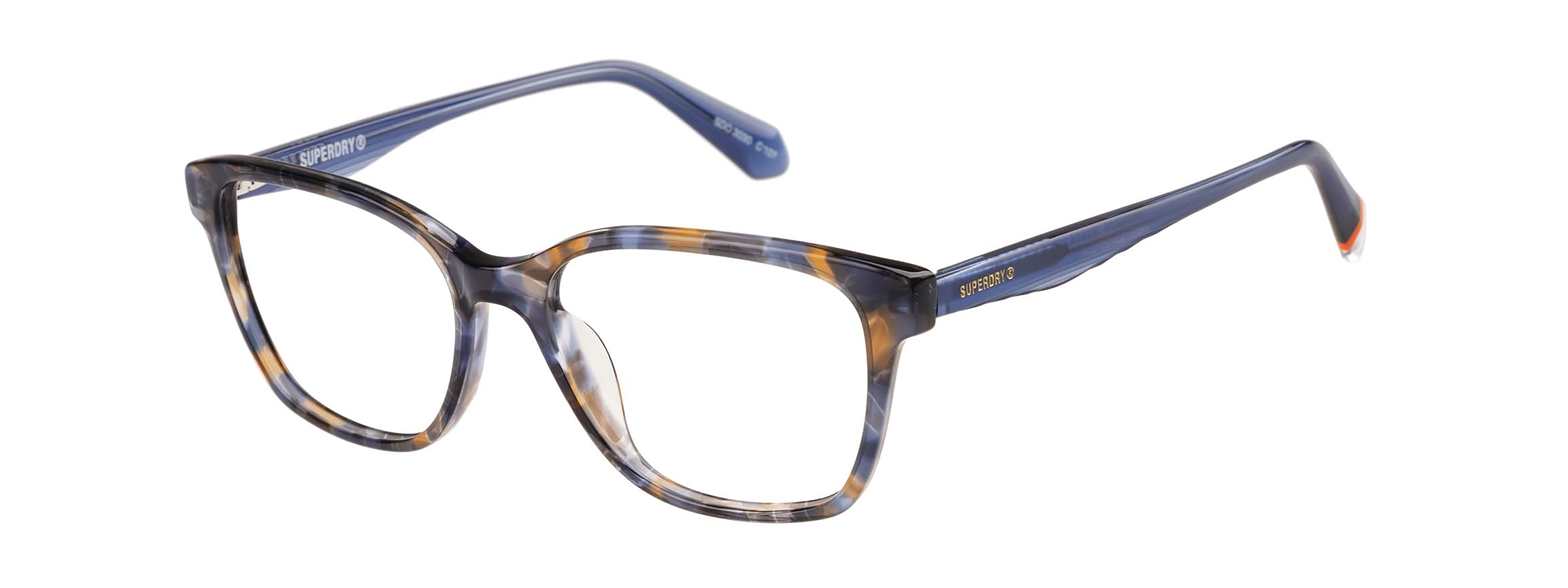 Superdry Superdry 993090-60 54-17 Superdry 993090 Damenbrille in Fuchsia mit Cat-Eye-Design und Kunststoffrahmen