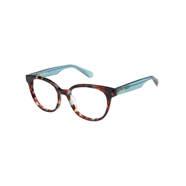 Superdry Superdry 993092-67 53-18 Superdry 993092 Damenbrille in Schwarz mit eckigem Design und Kunststoffrahmen