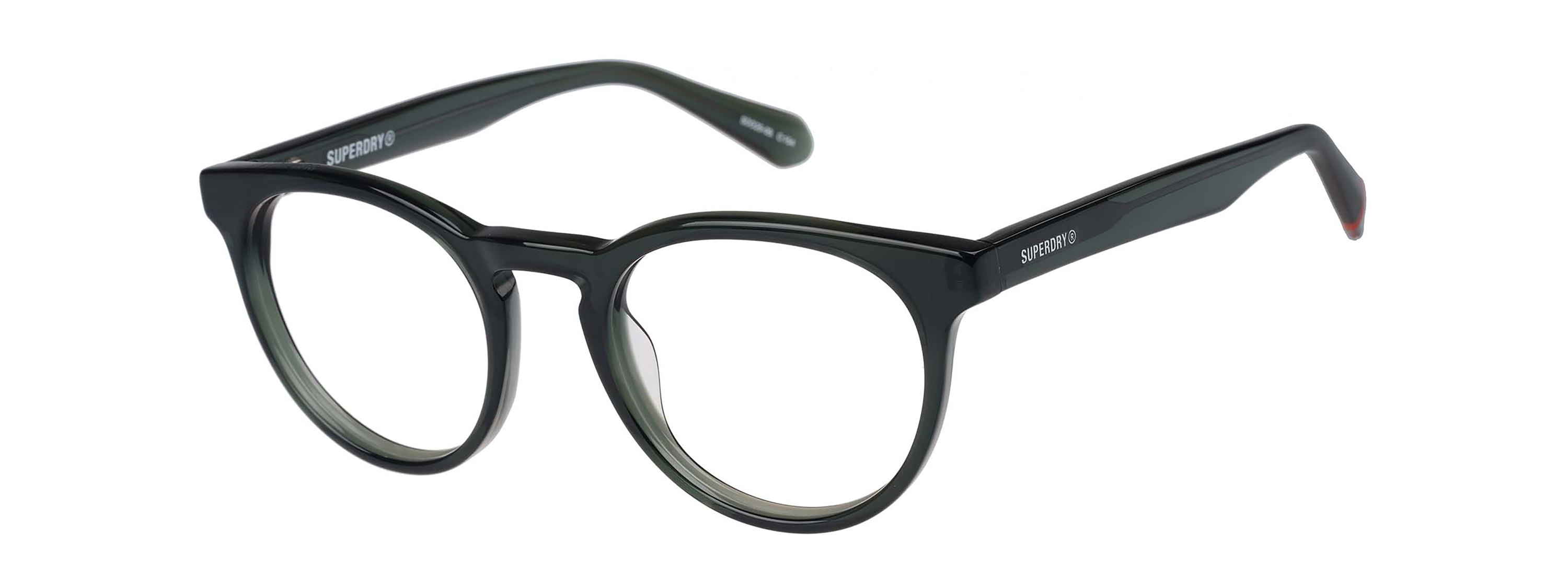 Superdry Superdry 993093-40 50-21 Superdry 993093 Unisexbrille mit eckigem Kunststoffrahmen in Schwarz