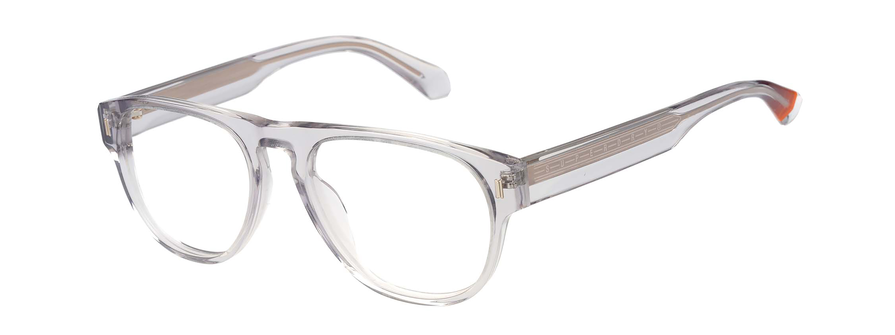 Superdry Superdry 993094-3 54-18 Superdry 993094 Herrenbrille in mattem Grau mit 54 mm Glasbreite und 145 mm Bügellänge