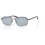 Superdry 995057 Herren Sonnenbrille in Gunmetal mit schwarzen Gläsern und silbernem Spiegel-Design