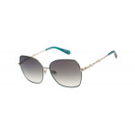 Superdry 995062 Damen Sonnenbrille mit eckigem Design und goldfarbenem Rahmen