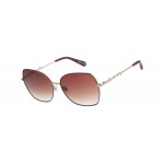 Superdry 995062 Damen Sonnenbrille mit eckigem Design und goldfarbenem Rahmen