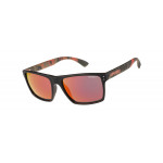 Superdry 996054 Sonnenbrille in glänzendem Schwarz mit grauen Gläsern für Damen und Herren