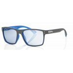 Superdry 996054 Sonnenbrille in glänzendem Schwarz mit grauen Gläsern für Damen und Herren