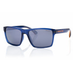 Superdry 996054 Sonnenbrille in glänzendem Schwarz mit grauen Gläsern für Damen und Herren