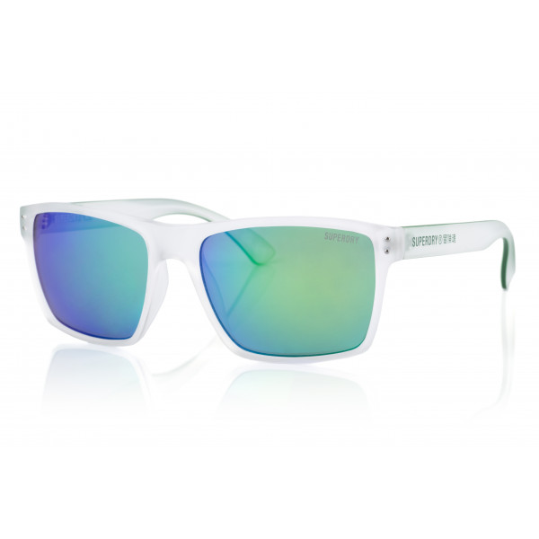 Superdry Superdry 996054-80 56-17 Superdry 996054 Sonnenbrille in glänzendem Schwarz mit grauen Gläsern für Damen und Herren