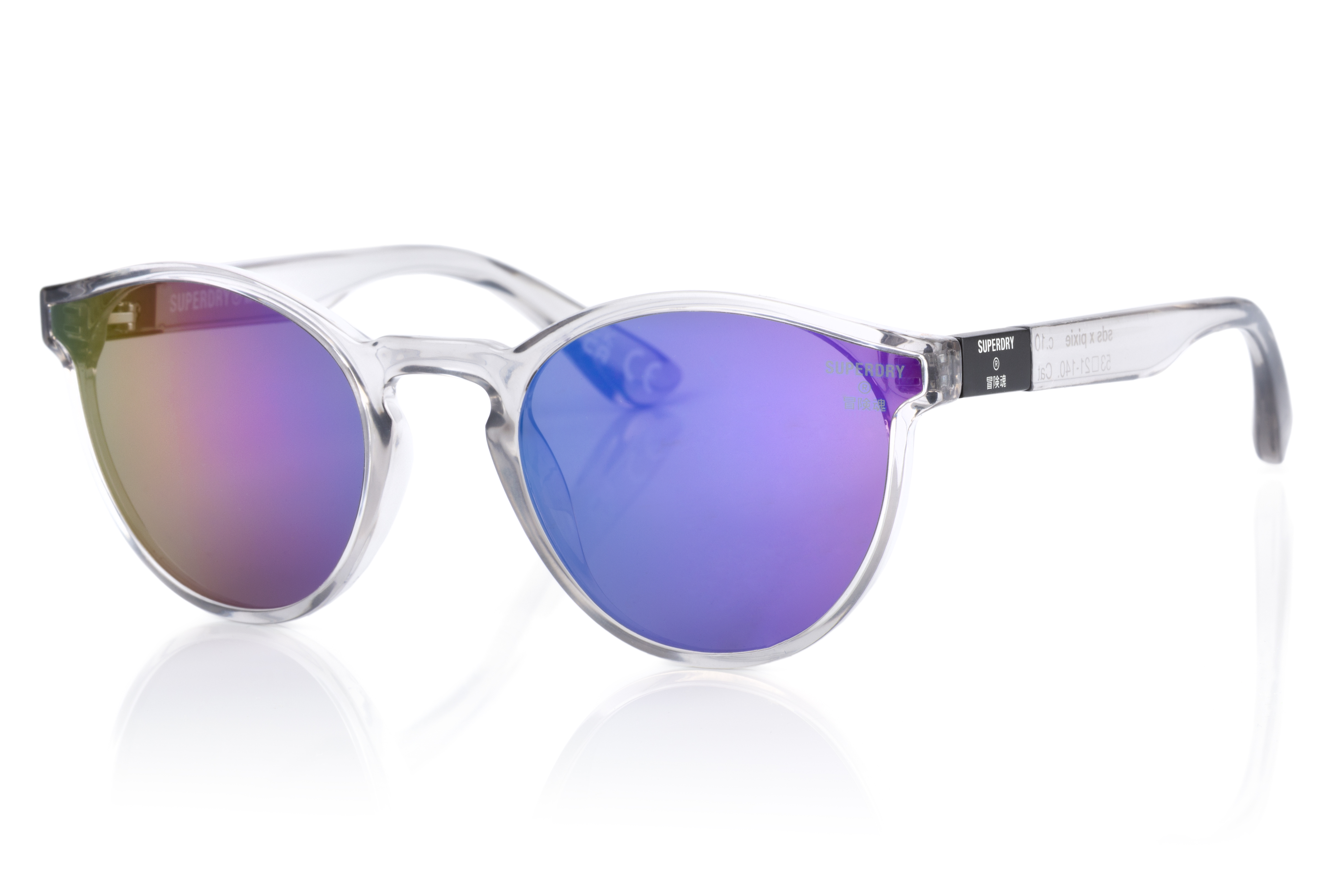 Superdry Superdry 996066-30 53-21 Superdry 996066 Damen Sonnenbrille fuchsia pink