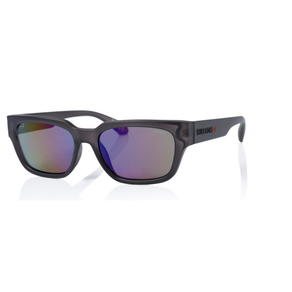 Superdry Superdry 996069-30 58-18 Superdry 996069 Sonnenbrille in Schwarz mit orangefarbenen verspiegelten Gläsern