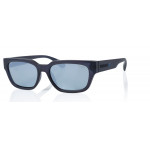 Superdry 996069 Sonnenbrille in Schwarz mit orangefarbenen verspiegelten Gläsern