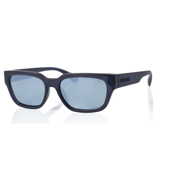 Superdry Superdry 996069-70 58-18 Superdry 996069 Sonnenbrille in Schwarz mit orangefarbenen verspiegelten Gläsern