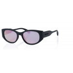Superdry 996072 Damen Sonnenbrille in Cat-Eye-Form mit rotem Kunststoffrahmen und blauen Gläsern