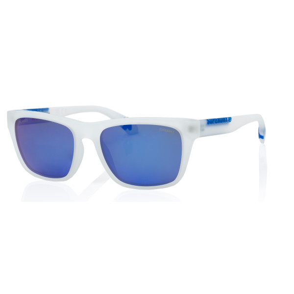 Superdry Superdry 996074-80 56-18 Superdry 996074 Herren Sonnenbrille in grünem Kristallrahmen mit schwarzen Gläsern