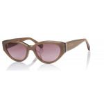 Superdry 996078 Damen Sonnenbrille in Gloss Tan mit Vintage Green Gläsern